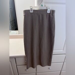 Old Navy Tan Pencil Skirt